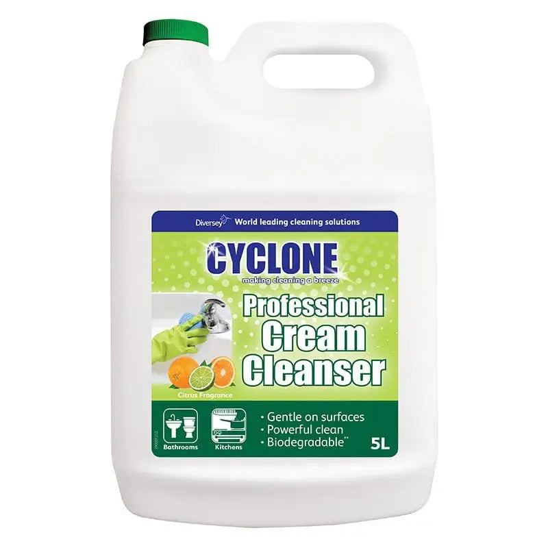 Cyclone Professional Cream Cleanser Citrus 5L - Philip Moore Cleaning Supplies Christchurch