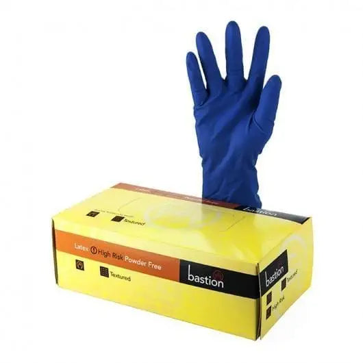 Bastion High Risk Gloves Large - Pack of 50 - Philip Moore Cleaning Supplies Christchurch