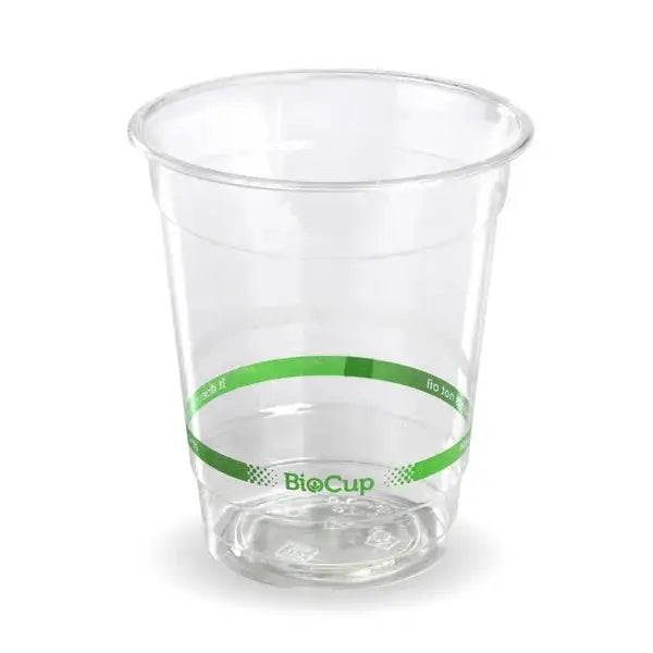 BioPak 250ml Clear BioCups - 100 Cups - Philip Moore Cleaning Supplies Christchurch