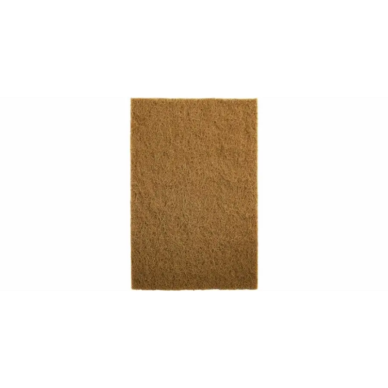 Brown Hand Pad - Mild to Medium Scrubbing - Philip Moore Cleaning Supplies Christchurch