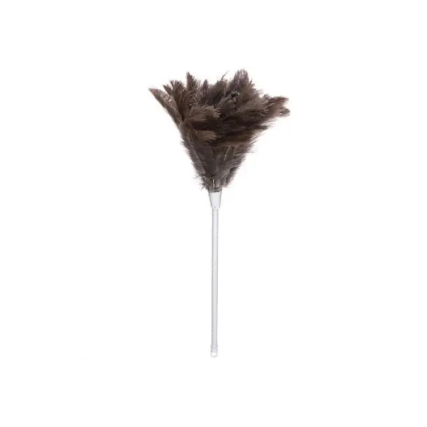 BROWNS BRUSHWARE OSTRICH FEATHER DUSTER LARGE - dusting