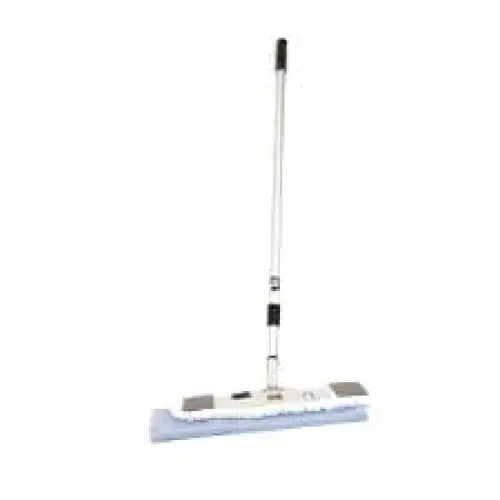 Dust Wiz Duo Microfibre Mop With Twist Lock Extension Handle - 400mm Wide - Philip Moore Cleaning Supplies Christchurch