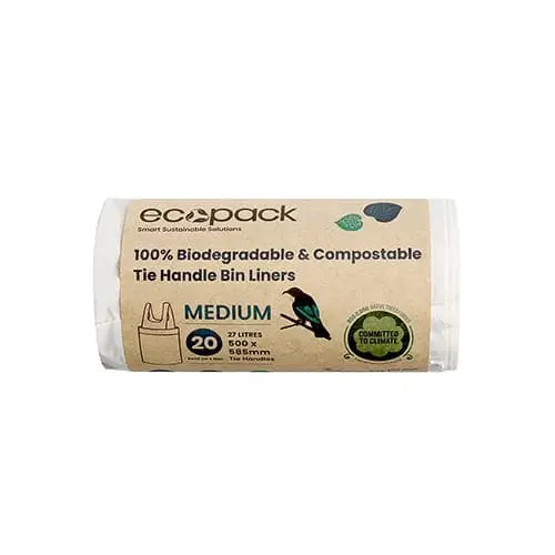 Ecopack Compostable Bin Liner 27L