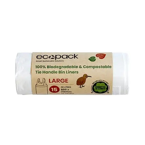 Ecopack Compostable Bin Liner 36L