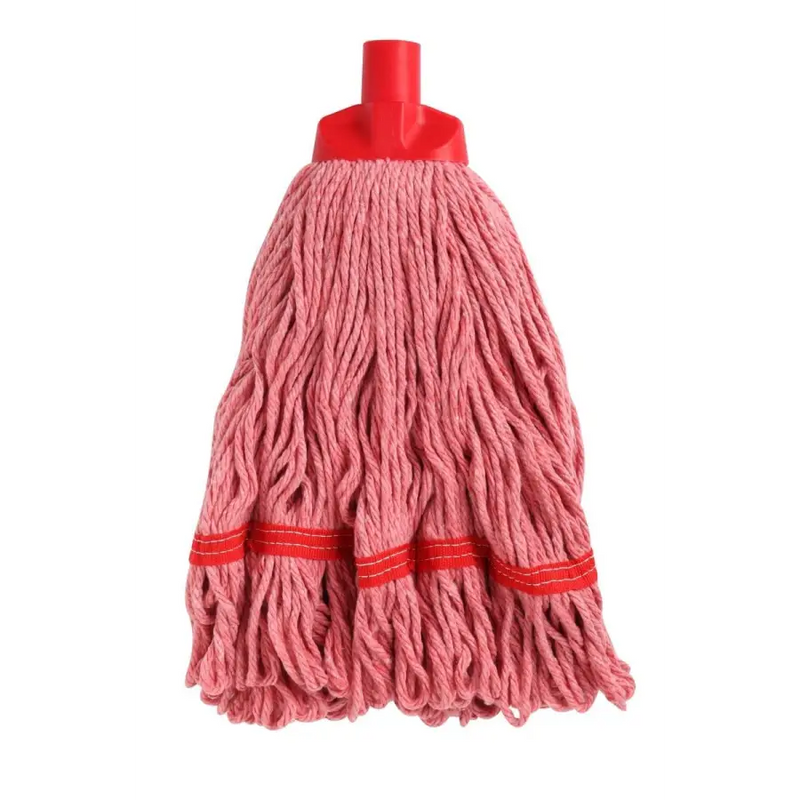 Edco Enduro Round Mop Head Red - Philip Moore Cleaning Supplies Christchurch