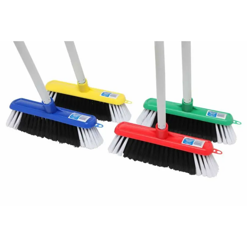 Edco Household Broom Complete - Philip Moore Cleaning Supplies Christchurch