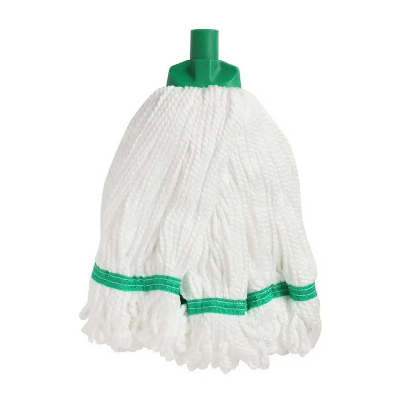 Edco Microfibre Round Mop Head – Green - Philip Moore Cleaning Supplies Christchurch