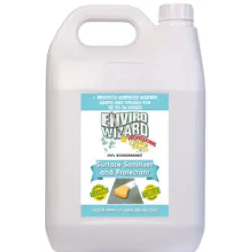 Enviro Wizard Surface Sanitiser 5L - Philip Moore Cleaning Supplies Christchurch