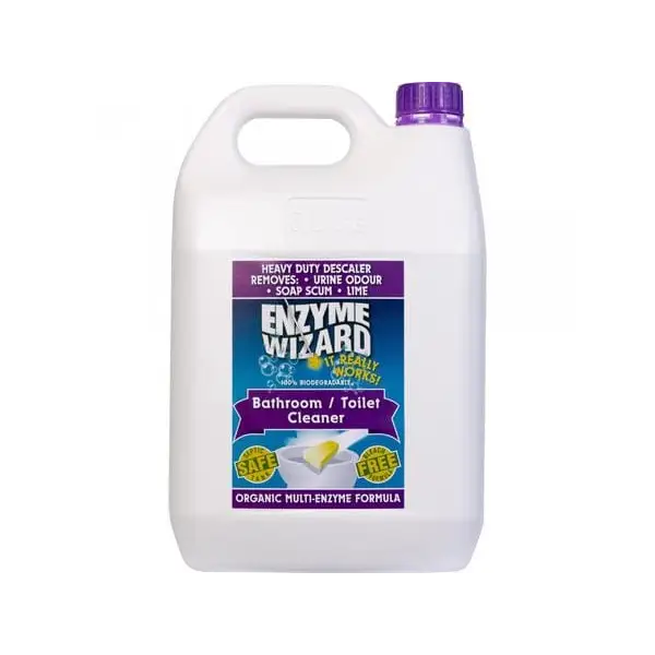 Enzyme Wizard Toilet & Bathroom Cleaner - 5L - Toilet Bowl