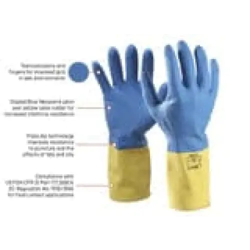 Esko Blue Neoprene Glove - Medium - Philip Moore Cleaning Supplies Christchurch