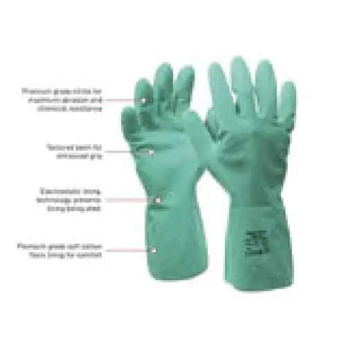 Esko Nitrile Chemical Glove - Large - Philip Moore Cleaning Supplies Christchurch
