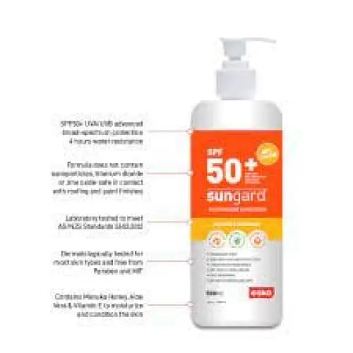 Esko Sungard SPF50 Sunscreen 500ml Pump Top - Sunscreen