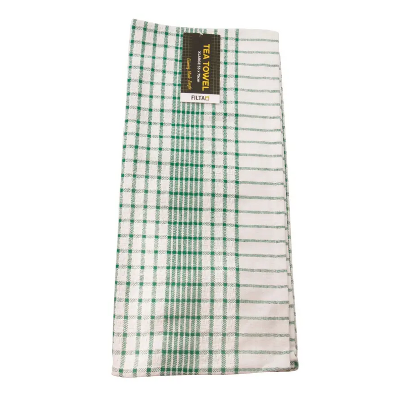 Filta Cotton Tea Towel - Green - Tea Towel