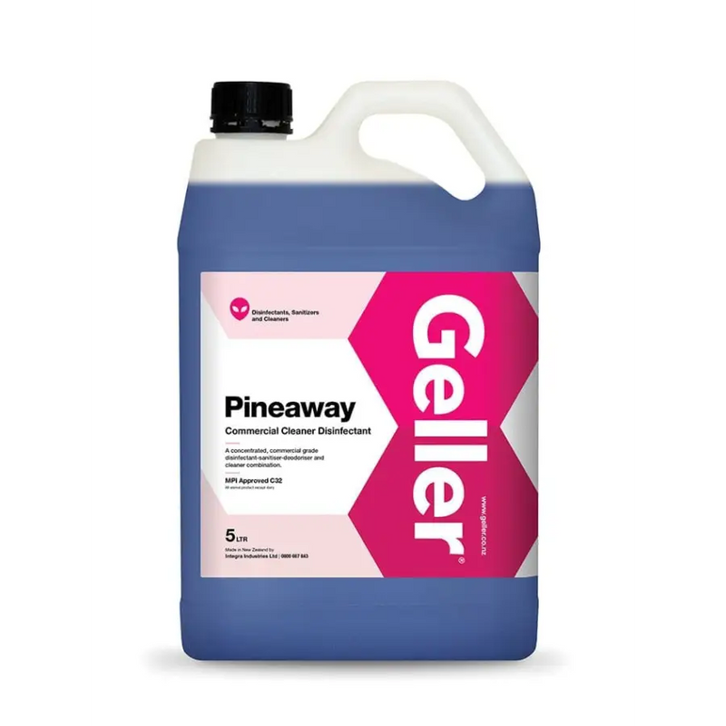 Geller Pineaway Disinfectant 5L - Philip Moore Cleaning Supplies Christchurch
