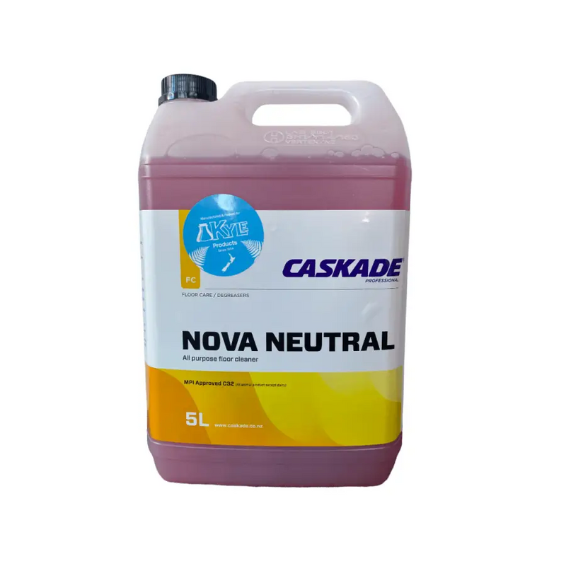 Kyle/Caskade Products Nova Neutral Floor Cleaner 5L - Philip Moore Cleaning Supplies Christchurch