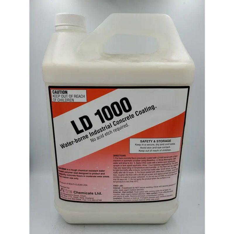 Kyle/Caskade Products LD 1000 - Waterborne Concrete Coating 5L - Philip Moore Cleaning Supplies Christchurch