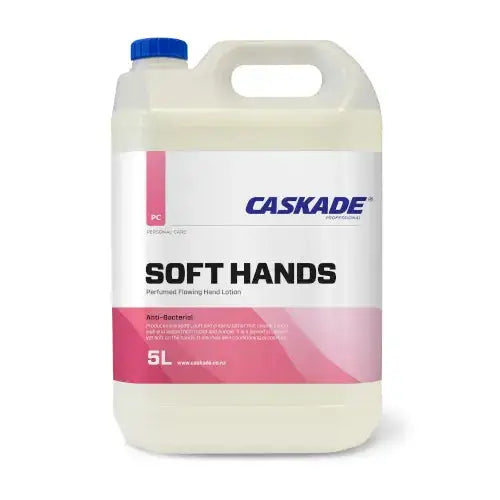 Kyle/Caskade Products Soft Hands White Flowing Soap 5L - Philip Moore Cleaning Supplies Christchurch