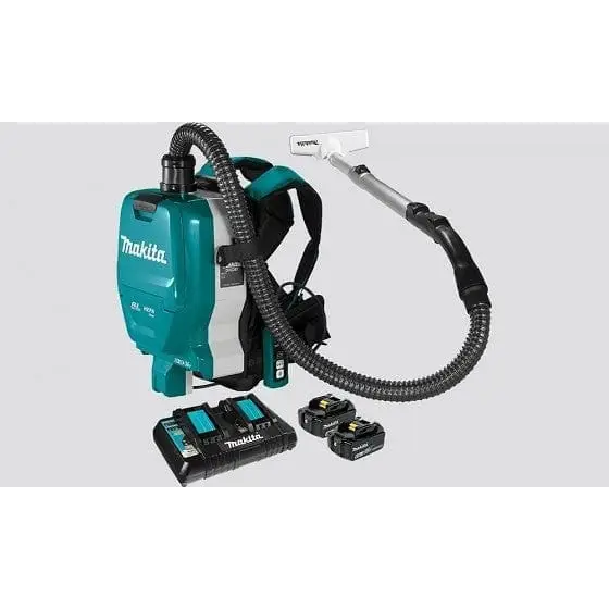 MAKITA DVC261 BACKPACK - 2 Batteries - Philip Moore Cleaning Supplies Christchurch