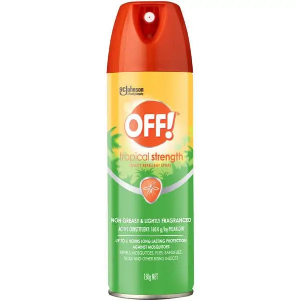 OFF! Tropical Strength Insect Aerosol Spray 150g - Chemical
