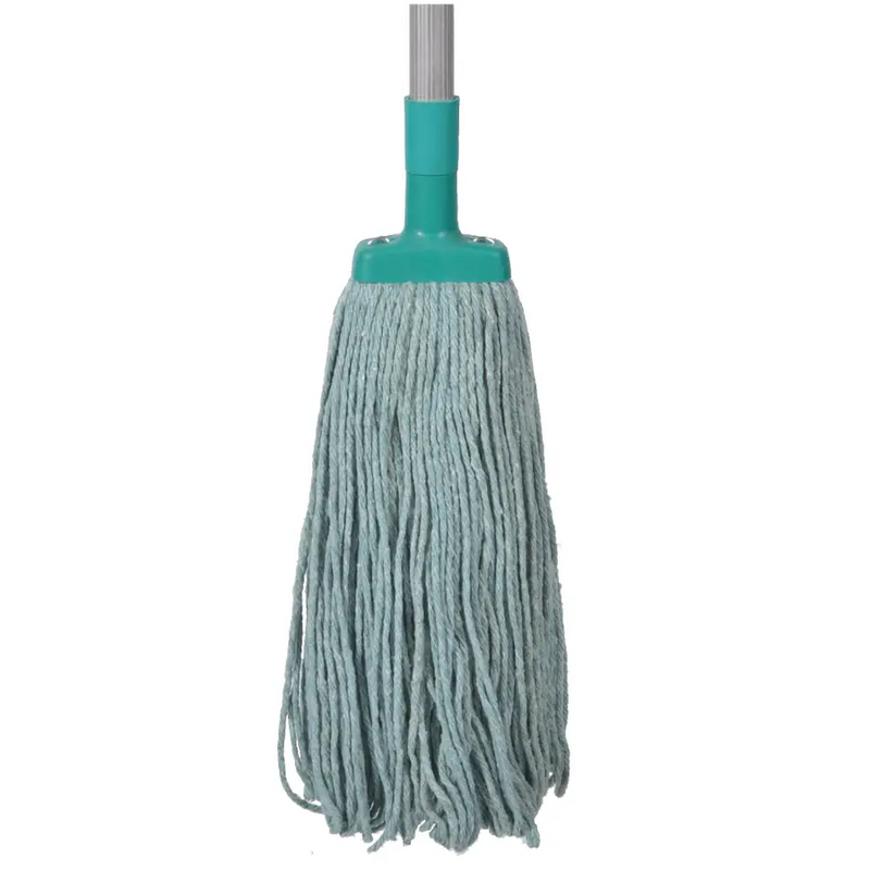 400G Green Janitor Mop head - Philip Moore Cleaning Supplies Christchurch