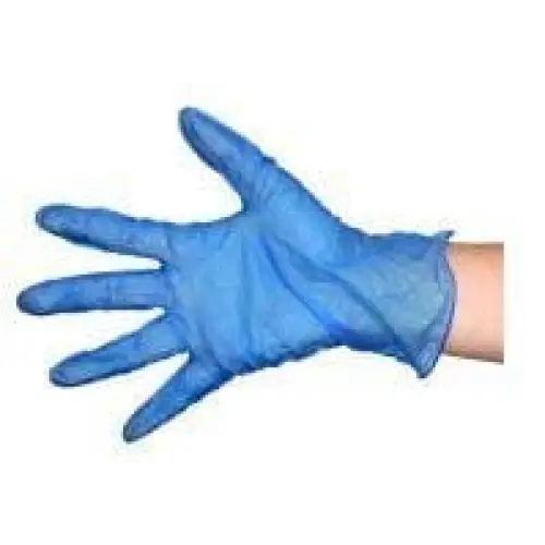Safeplus Vinyl Gloves Blue powder free 100 pack X Large - Philip Moore Cleaning Supplies Christchurch