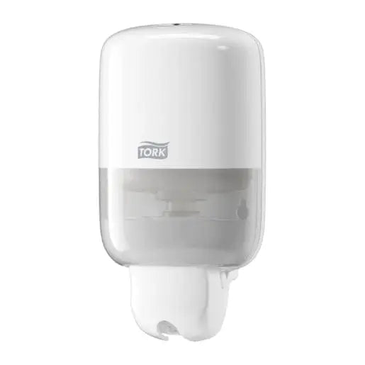 Tork S1 Liquid Soap Dispenser Mini - White - Philip Moore Cleaning Supplies Christchurch