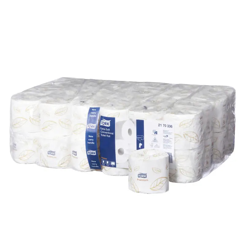 Tork T4 2Ply Extra Soft Conventional Toilet Roll - Philip Moore Cleaning Supplies Christchurch