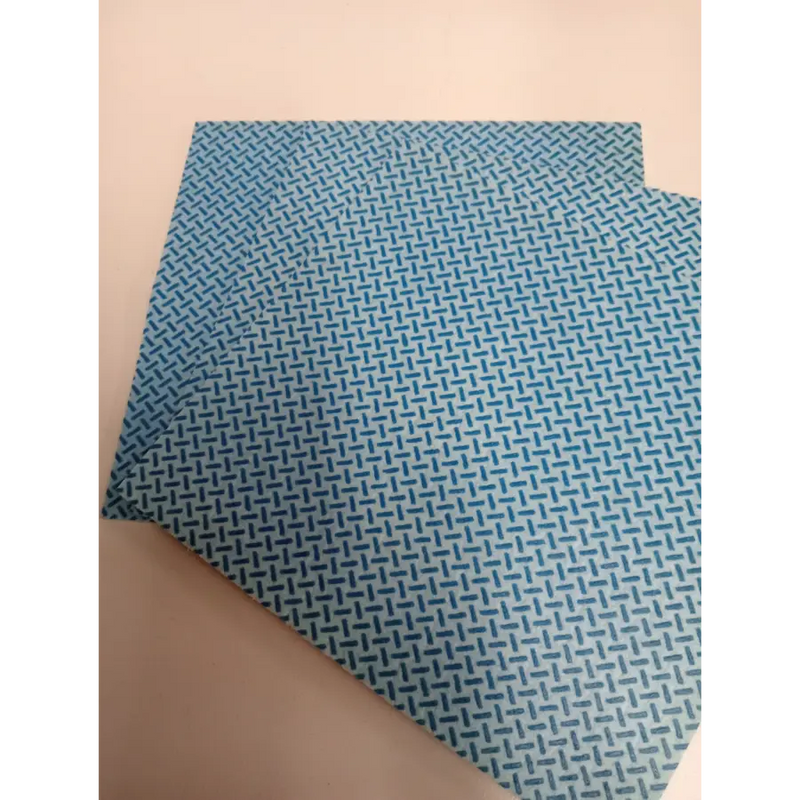 Vileda Blue Checkered Sponge Cloth - Single - Cleaning Cloth