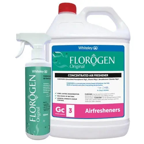 Whiteley Floragen Concentrated Air Freshener - Original 5L - Philip Moore Cleaning Supplies Christchurch