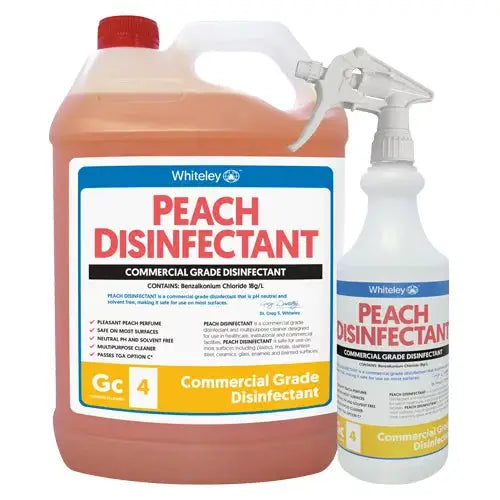 Whiteley Peach Disinfectant 5L - Chemical